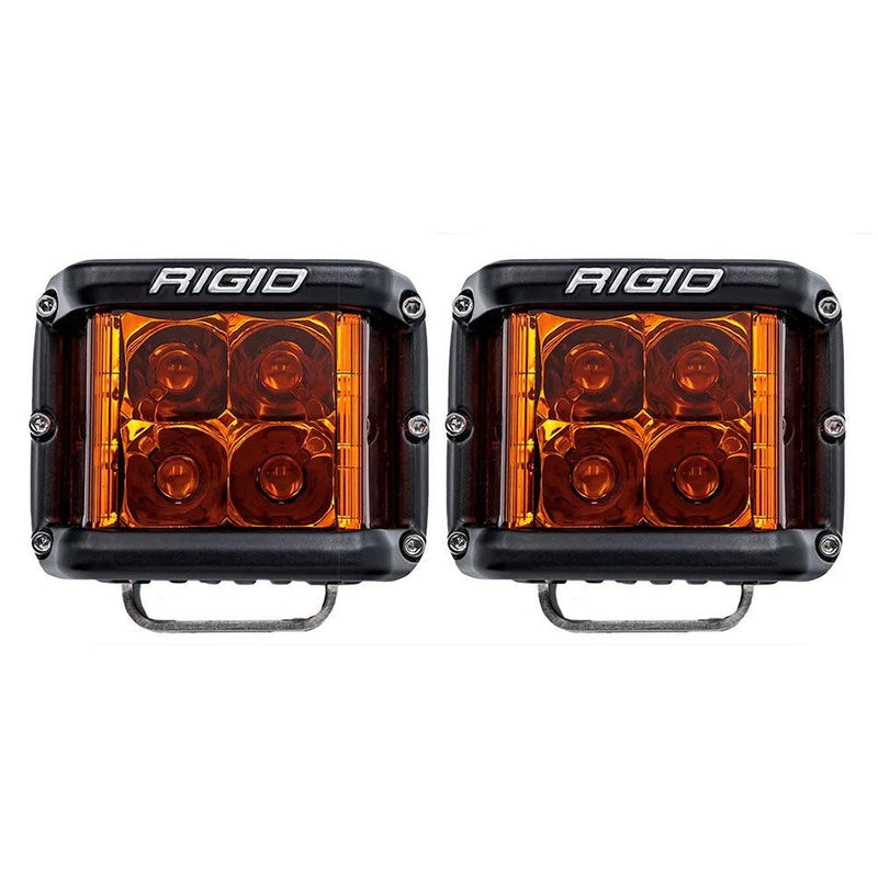 RIGID Industries D-SS Spot w/Amber Pro Lens - Pair [262214] - Wholesaler Elite LLC