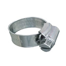 Trident Marine 316 SS Non-Perforated Worm Gear Hose Clamp - 3/8" Band - 11/32"-25/32" Clamping Range - 10-Pack - SAE Size 6 [705-0381] - Wholesaler Elite LLC