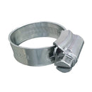 Trident Marine 316 SS Non-Perforated Worm Gear Hose Clamp - 3/8" Band - (5/16" 9/16") Clamping Range - 10-Pack - SAE Size 3 [705-0141] - Wholesaler Elite LLC