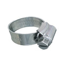Trident Marine 316 SS Non-Perforated Worm Gear Hose Clamp - 3/8" Band - (3/4" 1-1/8") Clamping Range - 10-Pack - SAE Size 10 [705-0581] - Wholesaler Elite LLC