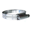 Trident Marine 316 SS Non-Perforated Worm Gear Hose Clamp - 3/8" Band - (1-1/2" - 2") Clamping Range - 10-Pack - SAE Size 24 [710-1381] - Wholesaler Elite LLC