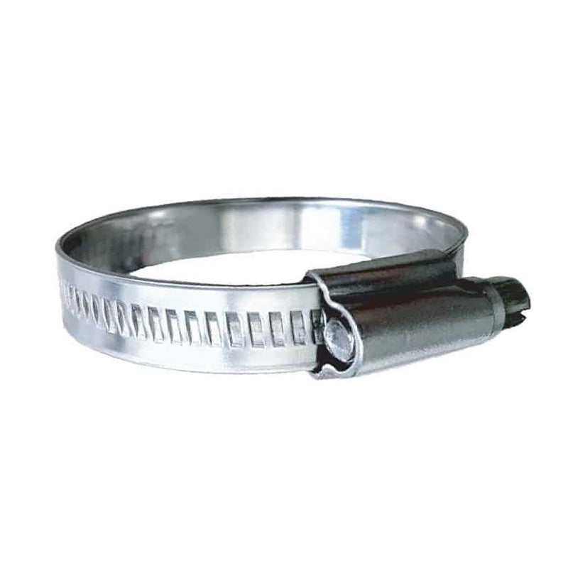 Trident Marine 316 SS Non-Perforated Worm Gear Hose Clamp - 15/32" Band - (2" - 2-9/16") Clamping Range - 10-Pack - SAE Size 32 [710-2001] - Wholesaler Elite LLC