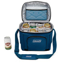 Coleman Chiller 16-Can Soft-Sided Portable Cooler - Deep Ocean [2158119] - Wholesaler Elite LLC