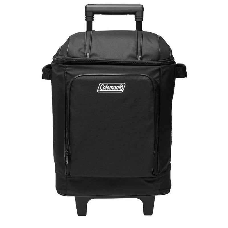 Coleman CHILLER 42-Can Soft-Sided Portable Cooler w/Wheels - Black [2158136] - Wholesaler Elite LLC
