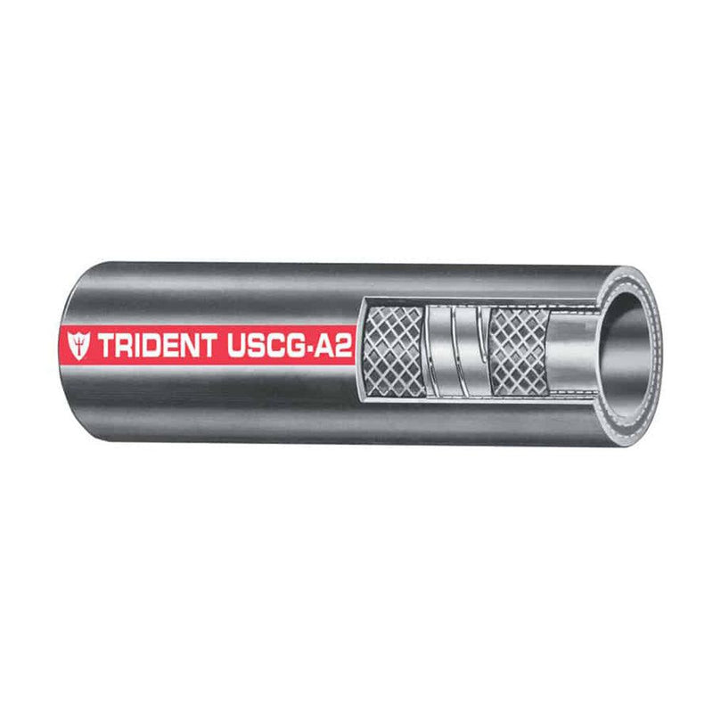 Trident Marine 1-1/2" x 50 Coil Type A2 Fuel Fill Hose [327-1126] - Wholesaler Elite LLC